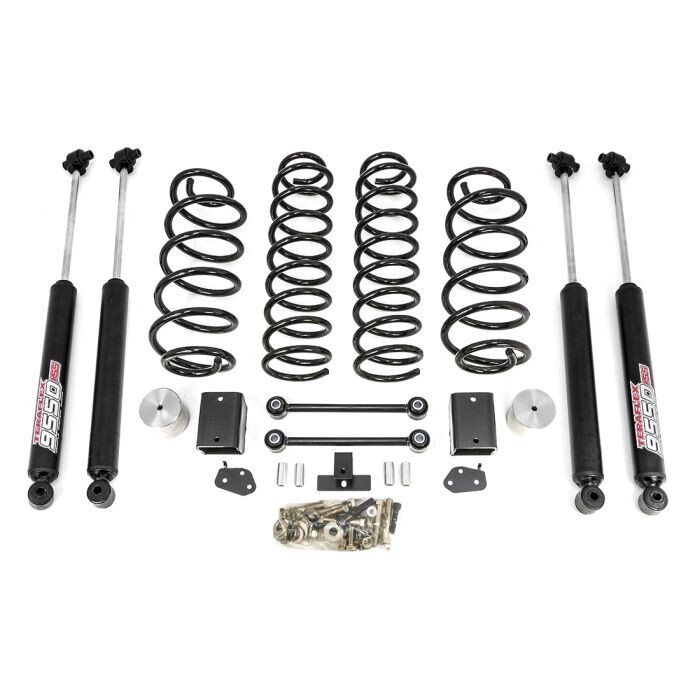 Ready Lift 2.5" Coil Spring Lift Kit With Teraflex 9550 Shocks 2018-2023 Jeep JL Wrangler