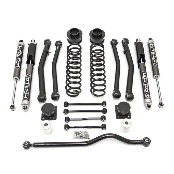 Ready Lift 4" Terrain Flex 4-Arm Kit With Falcon 2.1 Monotube Shocks 2020-2023 Jeep JT Gladiator