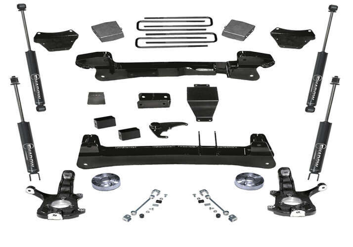 Superlift 6" Lift Kit / Knuckle Kit 00-06 Chevy Silverado & Gmc Sierra 1500 4x4 6 Lug