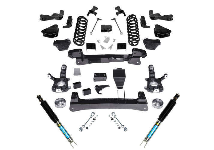 Superlift 6" Lift Kit 00-06 Suburban 1500/Tahoe/Yukon 4WD - Knuckle Kit w/ Bilstein Shocks