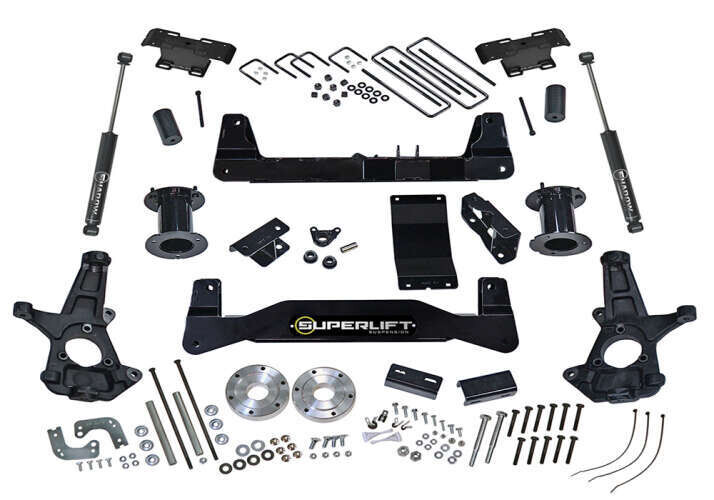 Superlift 6.5" Lift Kit - 07-13 Silverado/Sierra 1500 4WD