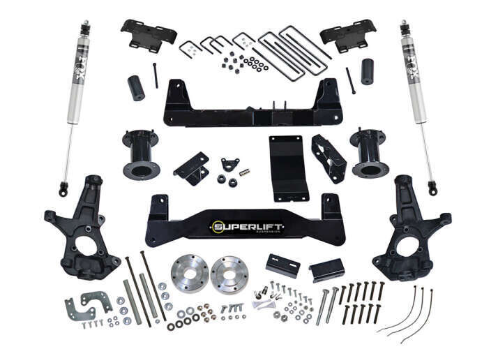 Superlift 6.5" Lift Kit w/ FOX Shocks - 07-13 Silverado/Sierra 1500 4WD