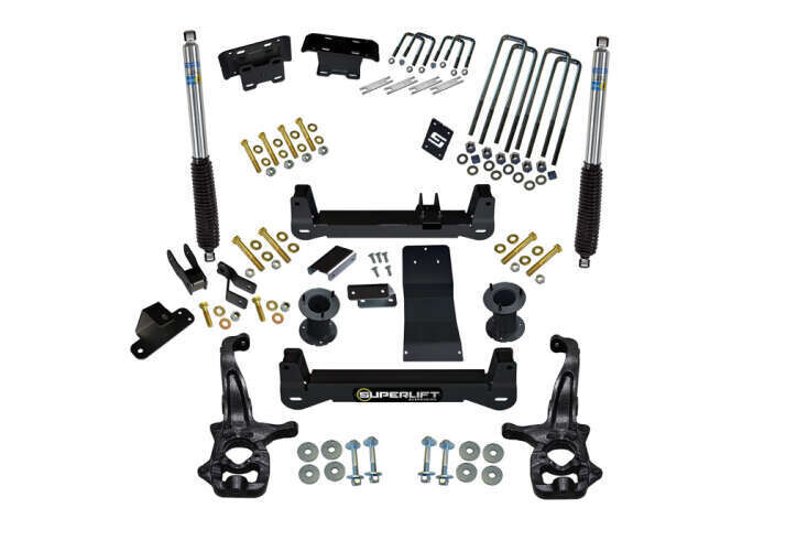 Superlift 6" Lift Kit 19 (New Body)-22 Silverado/Sierra 1500 4WD