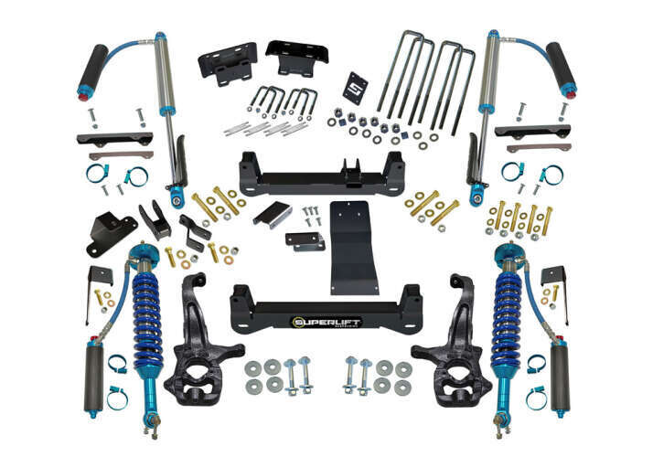 Superlift 6" Lift Kit W/King Shocks 19 (New Body)-22 Silverado/Sierra 1500 4WD