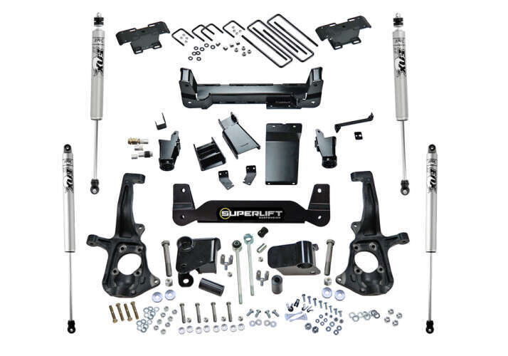 Superlift 6" Lift Kit w/ FOX Shocks 11-19 Silverado/Sierra 2500HD/3500HD