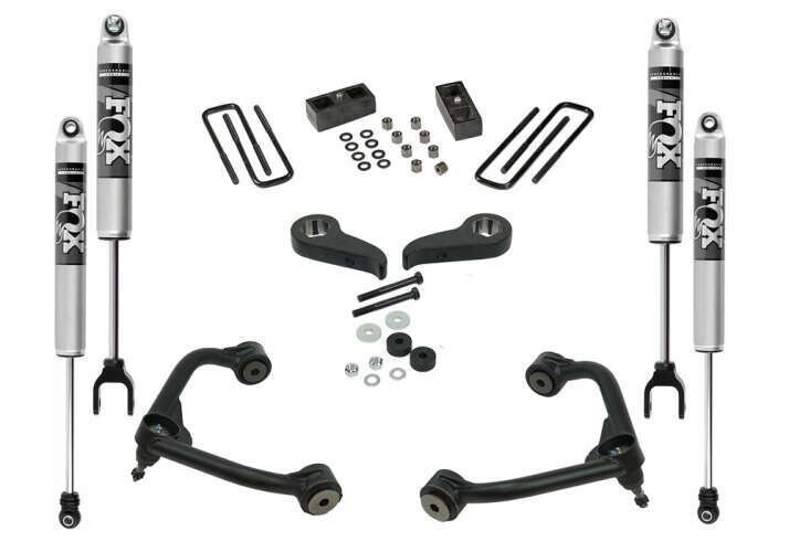 Superlift 3" Lift Kit 20-24 Silverado/Sierra HD w/ Fox 2.0 Shocks w/out Overload Leaf Springs