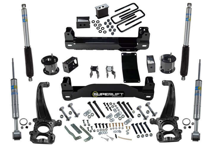 Superlift 4.5" Lift Kit 04-08 F-150 4WD - w/ Bilstein Rear Shocks