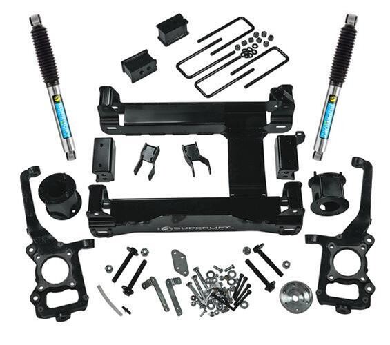 Superlift 4.5" Lift Kit 09-14 F-150 4WD - w/ Bilstein Rear Shocks