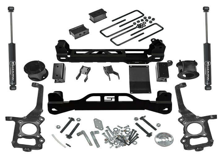 Superlift 4.5" Lift Kit 15-20 F150 4WD - w/ SL Rear Shocks