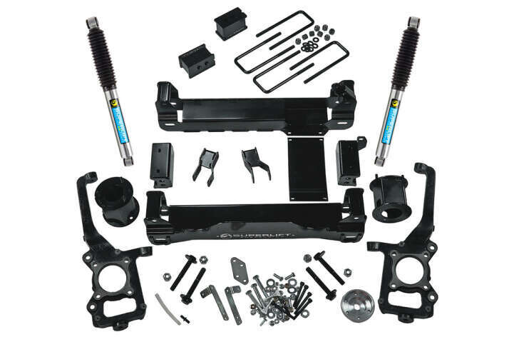 Superlift 6" Lift Kit 15-20 F150 4WD - w/ Bilstein Rear Shocks