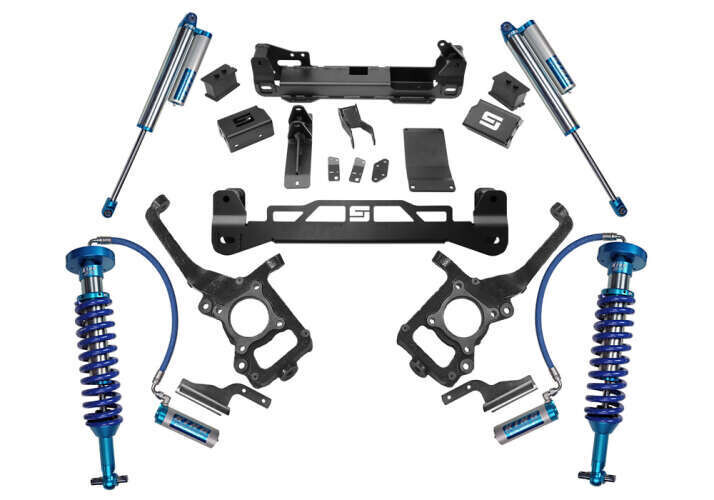 Superlift 6" King Edition Lift Kit 21-23 F150 4WD w/King Front Coilovers/King Res Rear Shocks