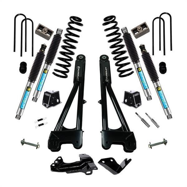 Superlift 4" Lift Kit 05-07 F250/F350 4WD - Diesel w/ Replacement Radius Arms w/ Bilstein Shocks