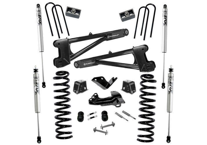 Superlift 4" Lift Kit w/ FOX Shocks 05-07 F250/350 4WD Diesel w/ Replacement Radius Arms
