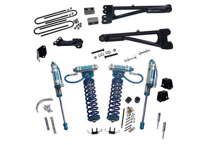 Superlift 4" Lift Kit 05-07 F250/F350 4WD w Rep Radius Arms/King Coilovers/King Rear Shocks