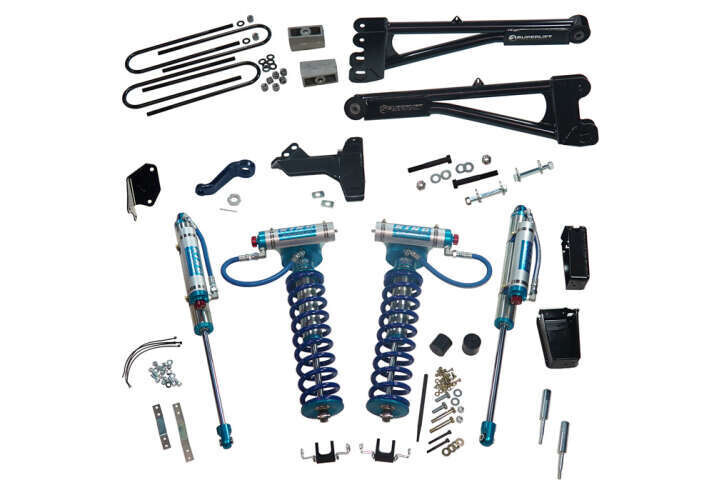 Superlift 6" Lift Kit 05-07 F250/F350 4WD w Rep Radius Arms/King Coilovers/King Rear Shocks