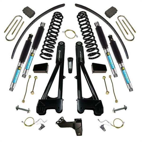 Superlift 8" Lift Kit 08-10 F250/F350 4WD - Diesel w/ Replacement Radius Arms / Bilstein Shocks