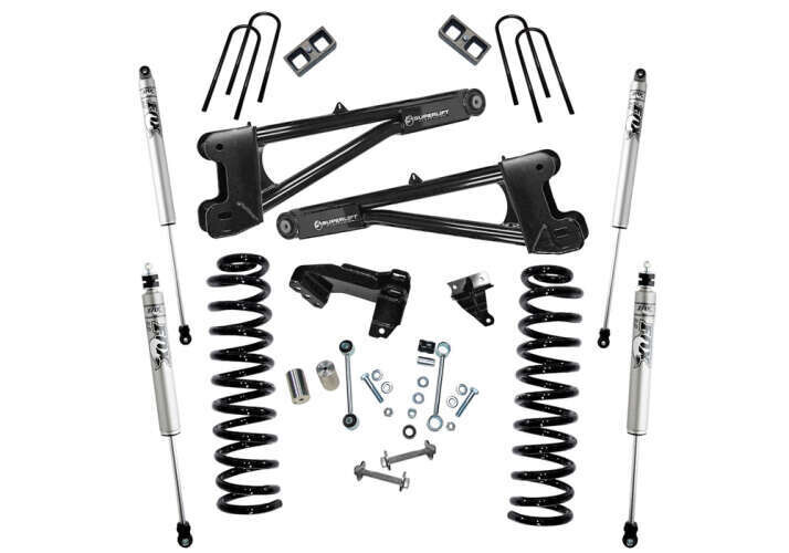 Superlift 4" Lift Kit w/ FOX Shocks 08-10 F250/350 4WD Diesel w/ Replacement Radius Arms