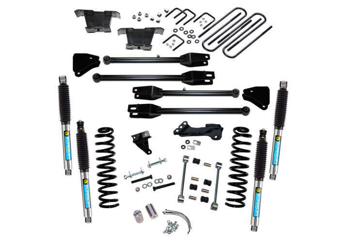 Superlift 4" Lift Kit 08-10 F-250/F-350 4WD Diesel w/ 4-Link Conversion & Bilstein Shocks