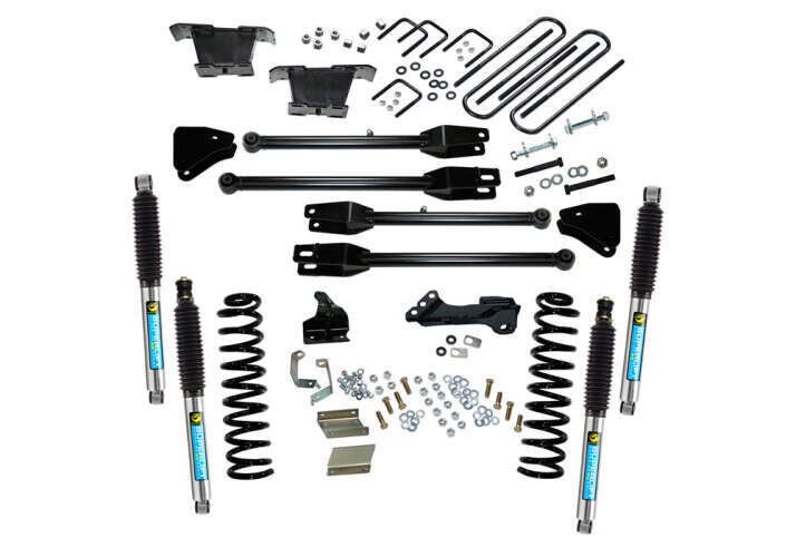 Superlift 4" Lift Kit 11-16 F-250/F-350 4WD Diesel w/ 4-Link Conversion & Bilstein Shocks