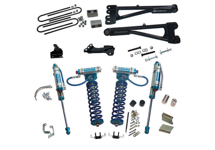 Superlift 4" Lift Kit 11-16 F250/F350 4WD w/ Replacement Radius Arms/King Coilovers/King Rear Shocks