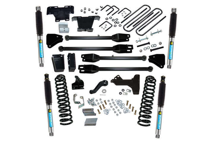 Superlift 6" Lift Kit 11-16 F-250/F-350 4WD Diesel w/ 4-Link Conversion & Bilstein Shocks