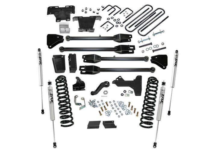 Superlift 6" Lift Kit w/ FOX Shocks 11-16 F250/350 4WD Diesel w/ 4-Link Arms