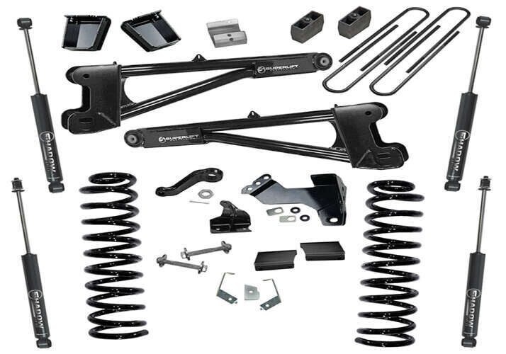 Superlift 6" Lift Kit 11-16 F250/F350 4W Diesel w/ Replacement Radius Arms w/ SL Shocks