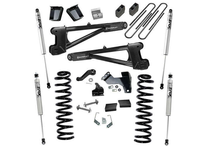 Superlift 6" Lift Kit w/ FOX Shocks 11-16 F250/350 4WD Diesel w/ Replacement Radius Arms
