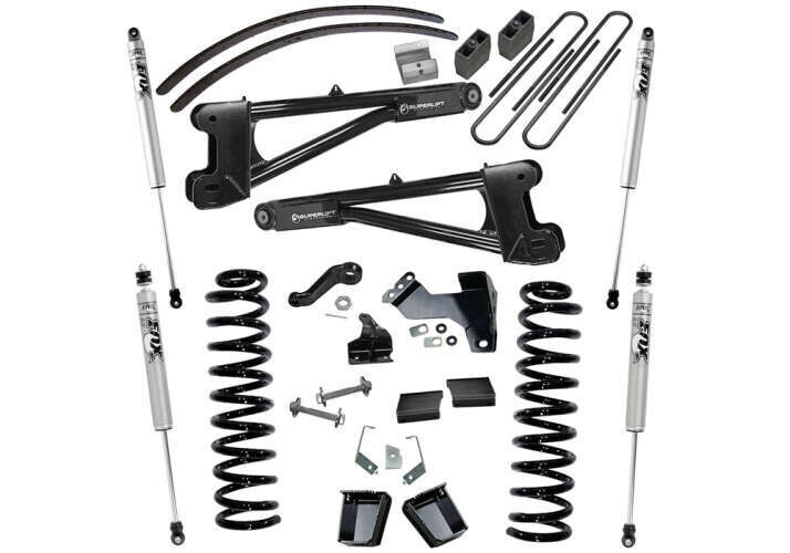 Superlift 8" Lift Kit w/ FOX Shocks 11-16 F250/350 4WD Diesel w/ Radius Arms