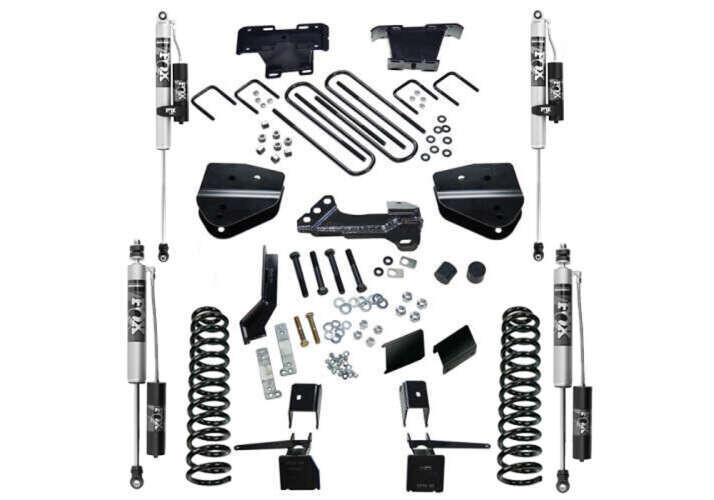 Superlift 4" Lift Kit w/ FOX Reservoir Shocks 17-22 F2/350 4WD Diesel w/o 4-Link Arms w/o Radius Arms