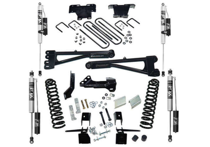 Superlift 4" Lift Kit w/ FOX 2.0 Reservoir Shocks 17-22 F250/350 4WD Diesel w/ Radius Arms