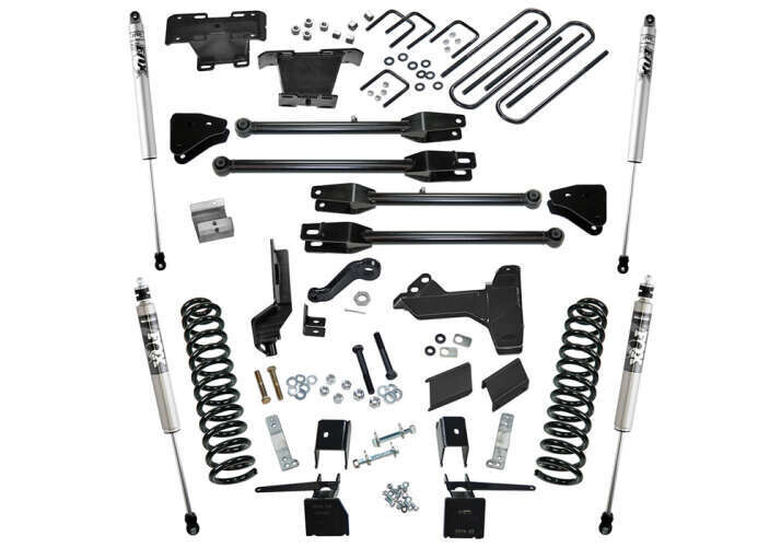 Superlift 6" Lift Kit w/ FOX Shocks 17-22 F250/350 4WD Diesel w/ 4-Link Arms