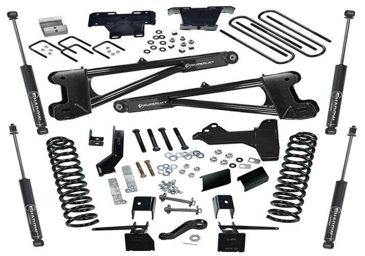 Superlift 6" Radius Arm Lift Kit 17-22 F-250/F-350 4WD Diesel w/ SL Shocks