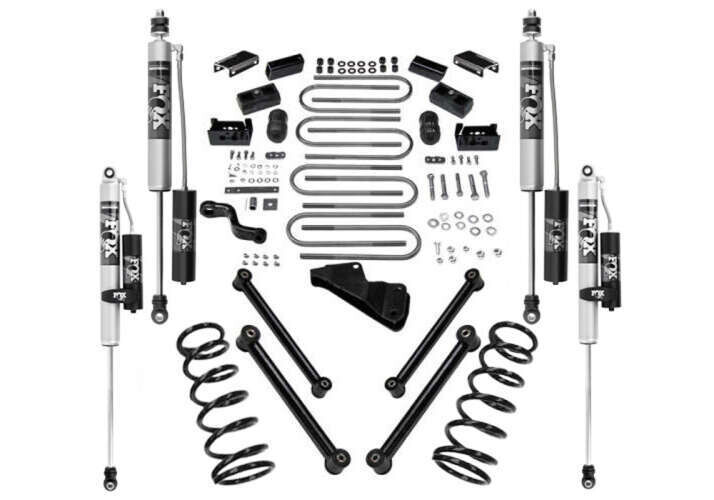 Superlift 6" Lift Kit w/ FOX 2.0 Res Shocks 07-08 Ram 2500/3500 4WD 6.7L Cummins Diesel