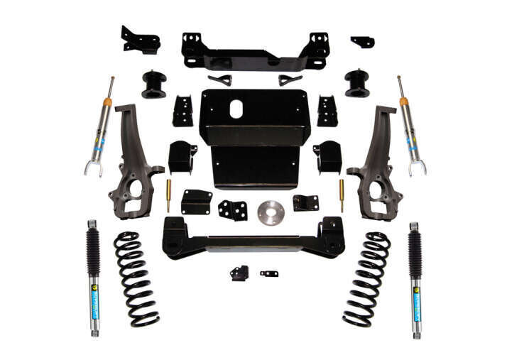 Superlift 4" Lift Kit 12-18 (19-21 Classic) Ram 1500 4WD w/ Bilstein Front Struts/Rear Shocks