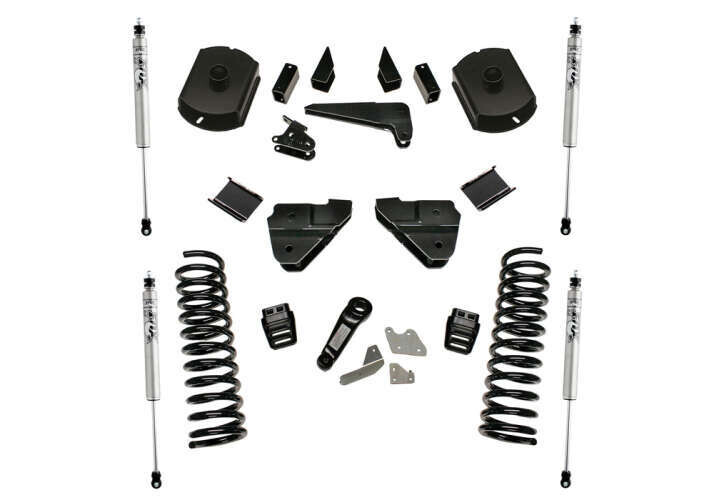 Superlift 4" Lift Kit w/ FOX Shocks 14-18 Ram 2500 4WD Diesel w/out Radius Arms