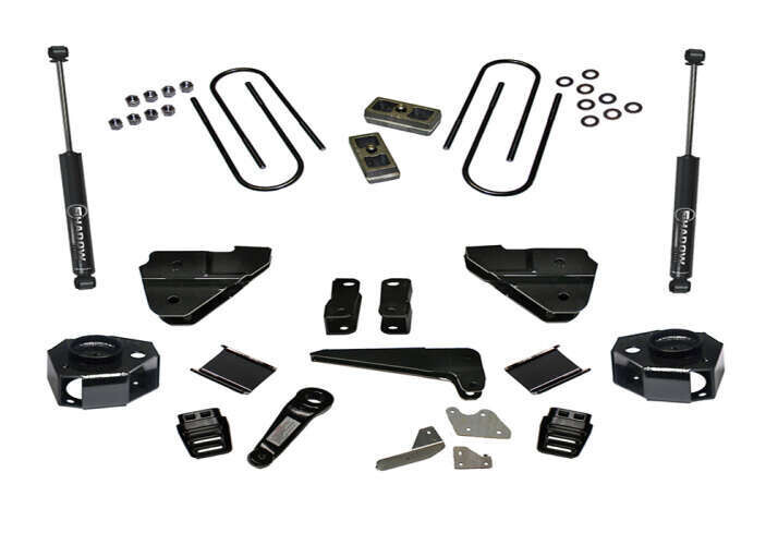 Superlift 4" Lift Kit 13-18 Ram 3500 4WD w/ Front Shock Brackets/SL Rear Shocks