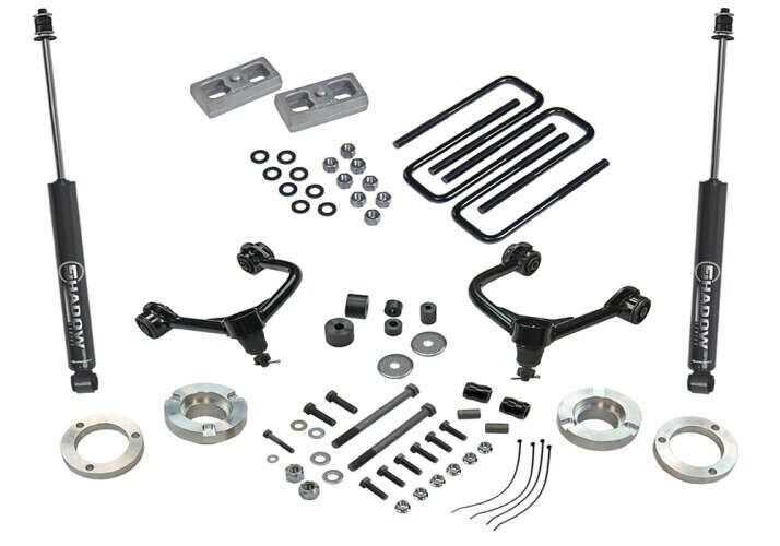 Superlift 3" Lift Kit w/ Shadow Shocks 05-23 Tacoma (will not fit TRD Pro models)