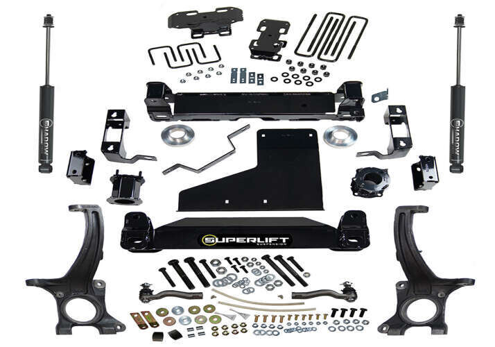 Superlift 4.5" Lift Kit 07-21 Tundra w/ SL Rear Shocks (non-TRD Pro/Rock Warrior/XSP-X)