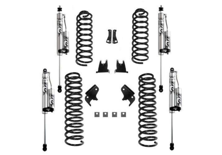 Superlift 2.5" Lift Kit w/ FOX 2.0 Reservoir Shocks 07-18 Wrangler JK 4-Door