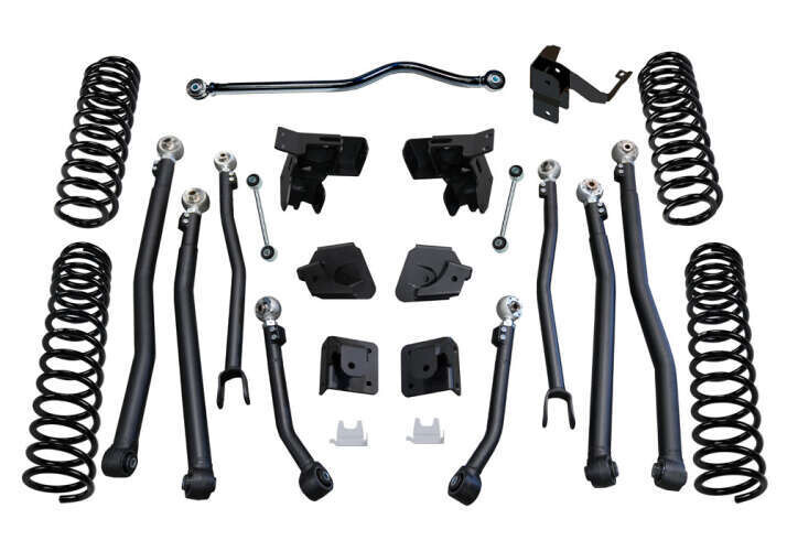 Superlift 4" Rock Runner Series Lift Kit 07-18 Wrangler JK 4-door w/ Shadow Shocks
