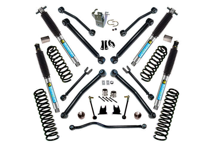 Superlift 4" Lift Kit 07-18 Wrangler JK 4-door w/ Reflex Control Arms & Bilstein Shocks