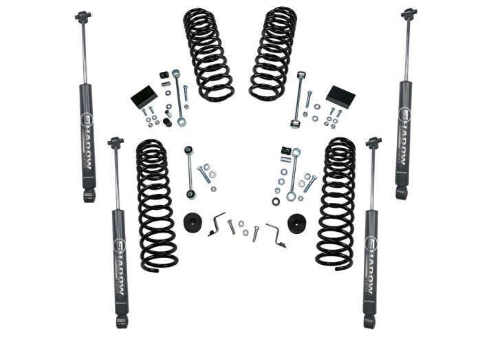 Superlift 2.5" Dual Rate Coil Lift Kit 18-23 JP JL Wrangler 2 DR W/ Shadow Series Shocks