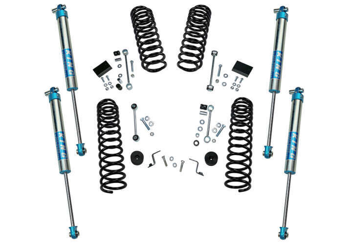 Superlift Dual Rate Coil 2.5" Lift Kit w/ KING 2.0 Shocks 18-23 Wrangler JL 2Door
