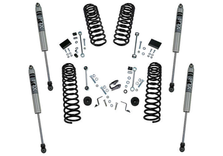 Superlift 2.5" Dual Rate Coil Lift Kit w/ Fox Shocks 18-23 Wrangler JL 2Dr
