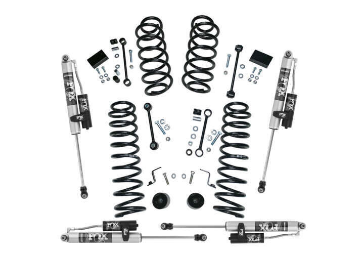 Superlift 2.5" Dual Rate Coil Lift Kit w/ Fox 2.0 Reservoir Shocks 18-23 Wrangler JL Unlimited 4WD 4Dr