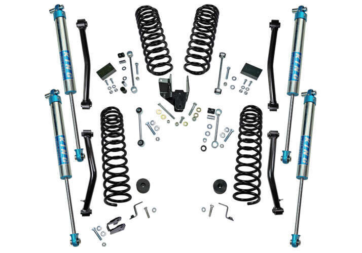 Superlift Dual Rate Coil 4" Lift Kit w/ KING 2.0 Shocks 18-23 Wrangler JL 2Dr