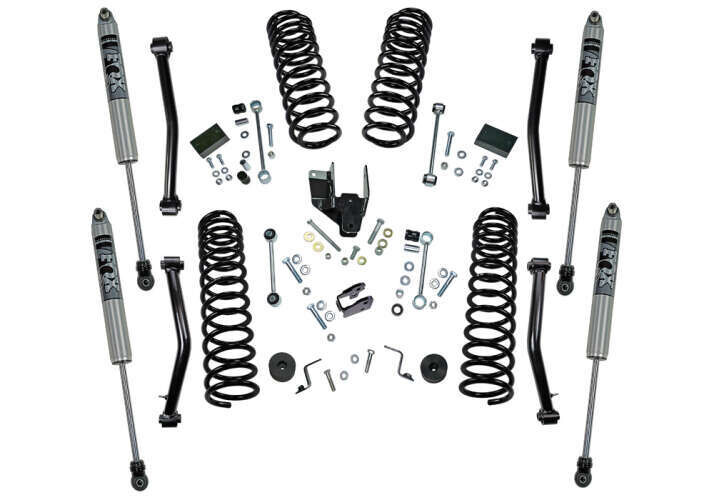 Superlift 4" Dual Rate Coil Lift Kit w/ Fox Shocks 18-23 Wrangler JL 4Dr