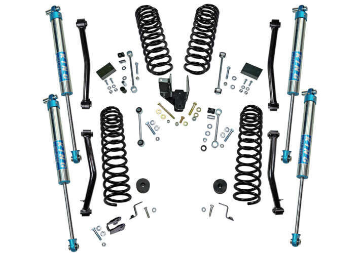 Superlift Dual Rate Coil 4" Lift Kit w/ KING 2.0 Shocks 18-23 Wrangler JL 4Dr