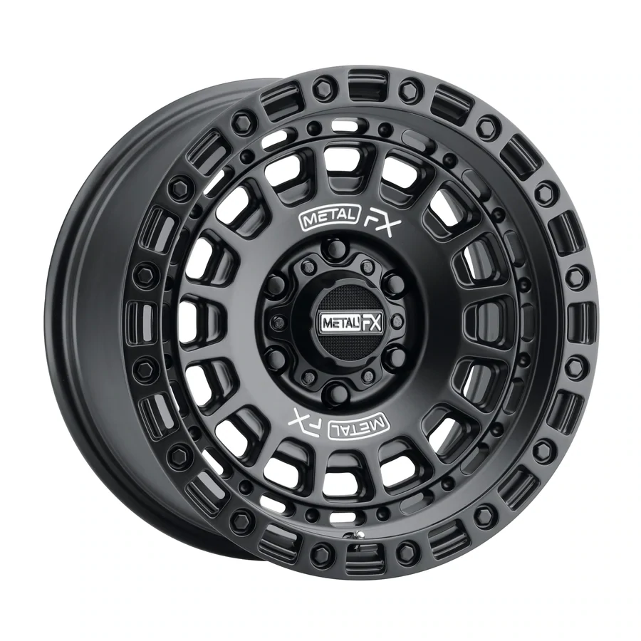 Metal FX Hitman Truck 17x8.5 6x139.7 0mm Satin Black Wheels